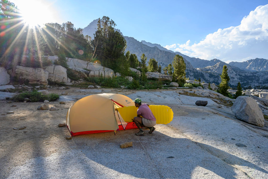 Ultralight Inflatable Camping and Backpacking Sleeping Pad