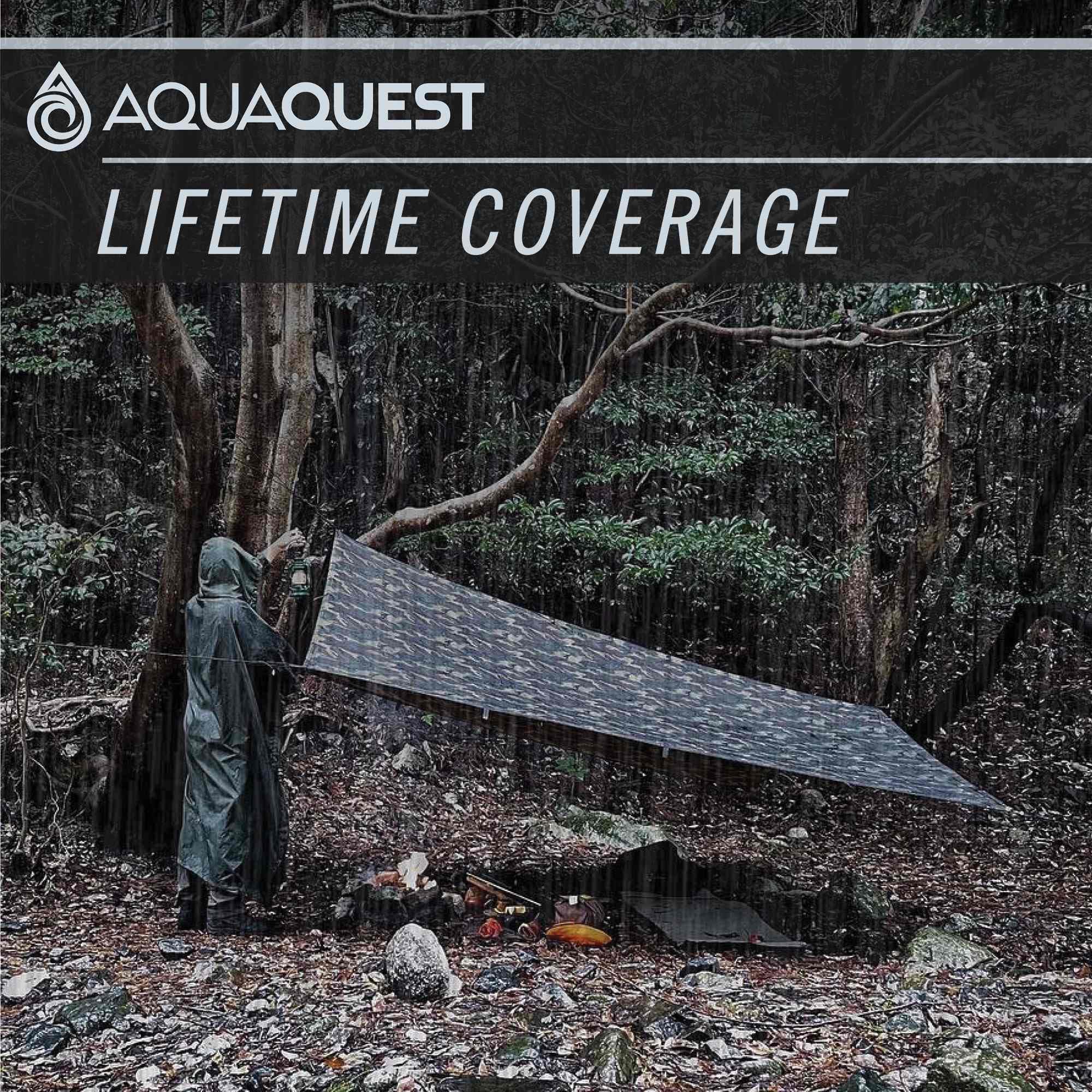 Heavy Duty Waterproof Camping Tarp for Bushcraft Survival