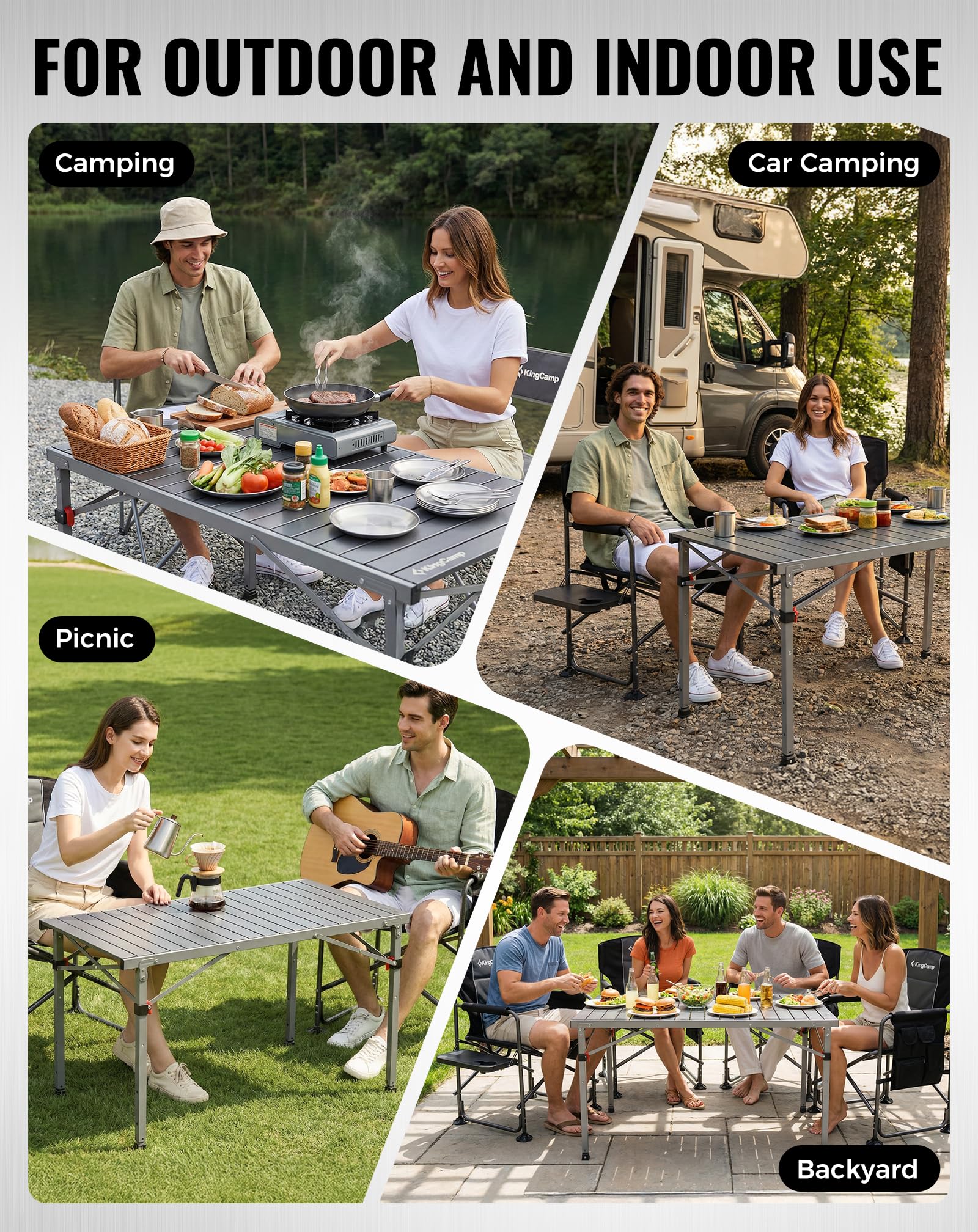 Aluminum Folding Camping Table